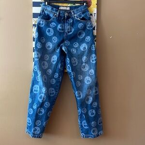 Nice ASOS smiley face denim jeans uk26/32